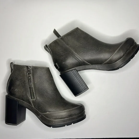 NEW! Sorel Blake Quarry Chunky Heeled Waterproof Distressed Boots Size 6… - Picture 3 of 16